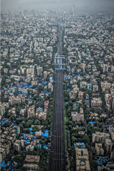 Mumbai, from air